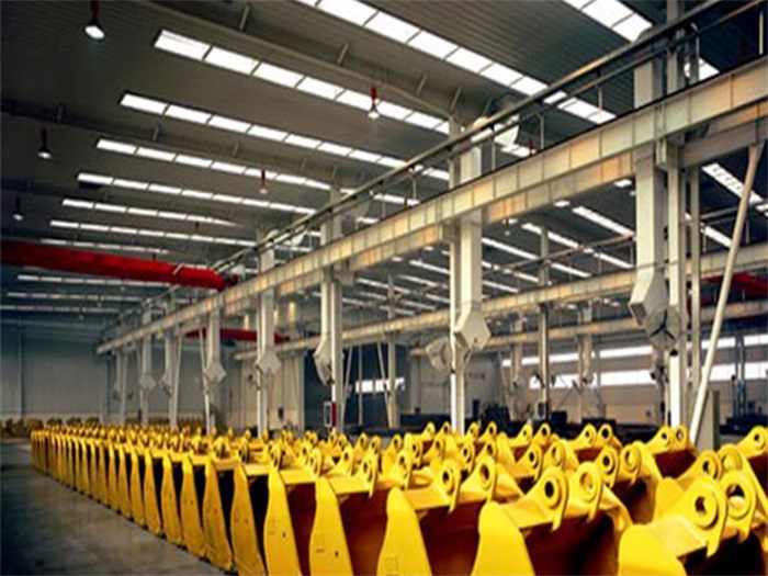 汾阳徐工集团挖掘机装配车间